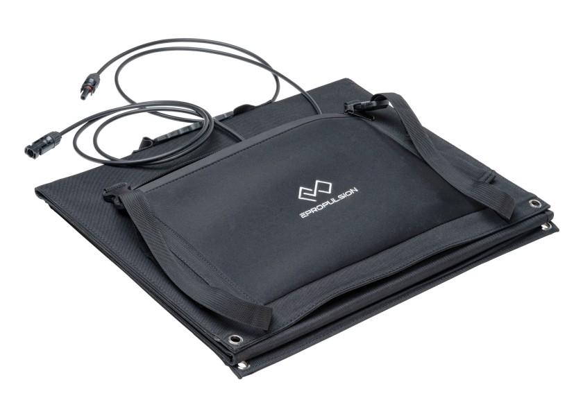 Sammenleggbart solcellepanel 100 W 1430 x 525 mm MC-4 - ePropulsion detalj