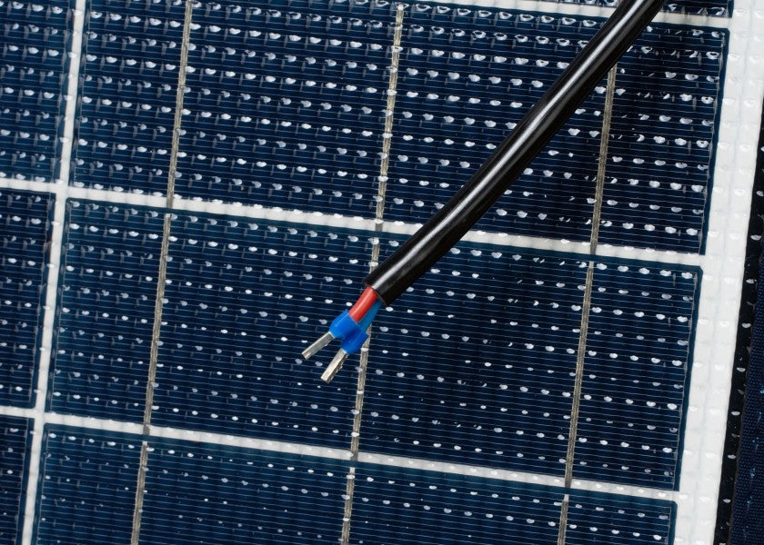 Sammenleggbart solcellepanel 120 W 1106 x 826 mm for bimini - SUNWARE nærbilde