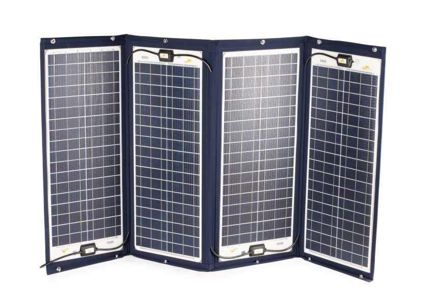 Sammenleggbart solcellepanel 180 W 929 x 1590 mm for bimini - SUNWARE forfra