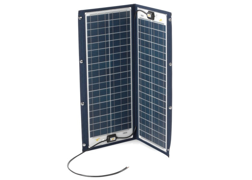 Sammenleggbart solcellepanel 90 W 873 x 826 mm for bimini front