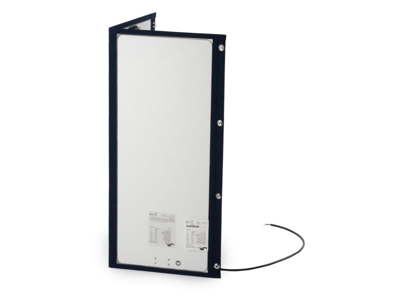 Sammenleggbart solcellepanel 90 W 873 x 826 mm for bimini detalj av kabel