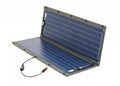 Sammenleggbart solcellepanel 90 W 873 x 826 mm 12V - SUNWARE forfra