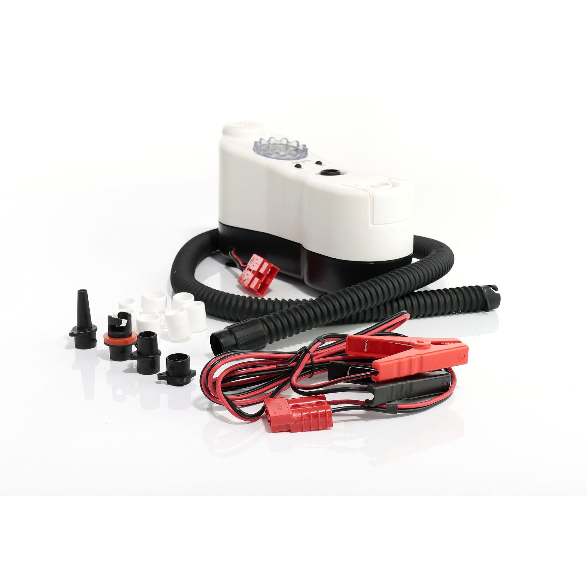 Detalj av manometer på Scoprega GE BTP-2 Mini/Maxi automatisk 12 V pumpe