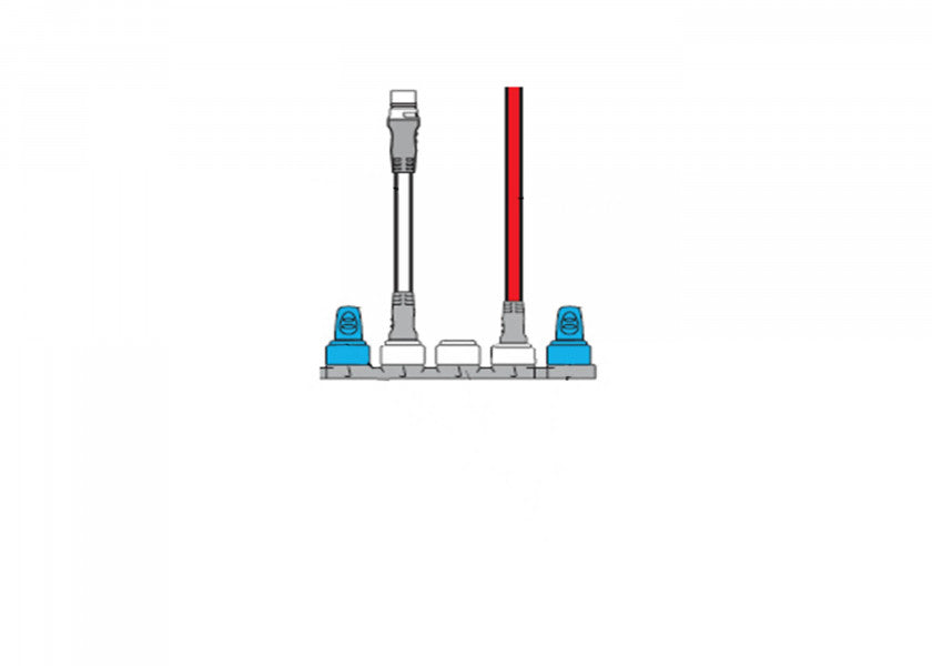 SeaTalkNG Starter Kit nettverkstilkobling - Raymarine bakside