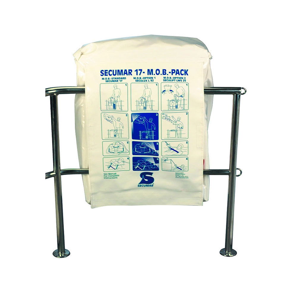 Secumar 17 MOB-pakke flytevest bakside