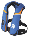 Secumar Scout 275 3 D automatvest forfra i signaloransje