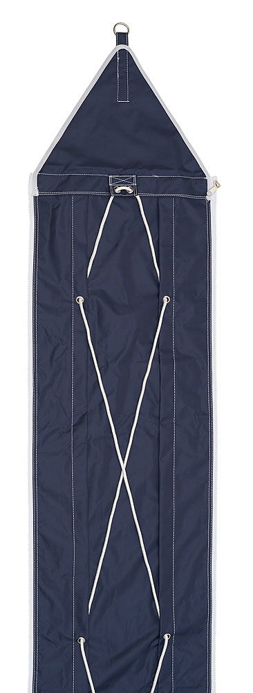 Seilbeskyttelse for rullefokk 40 cm omkrets 6,40 m polyester bakside