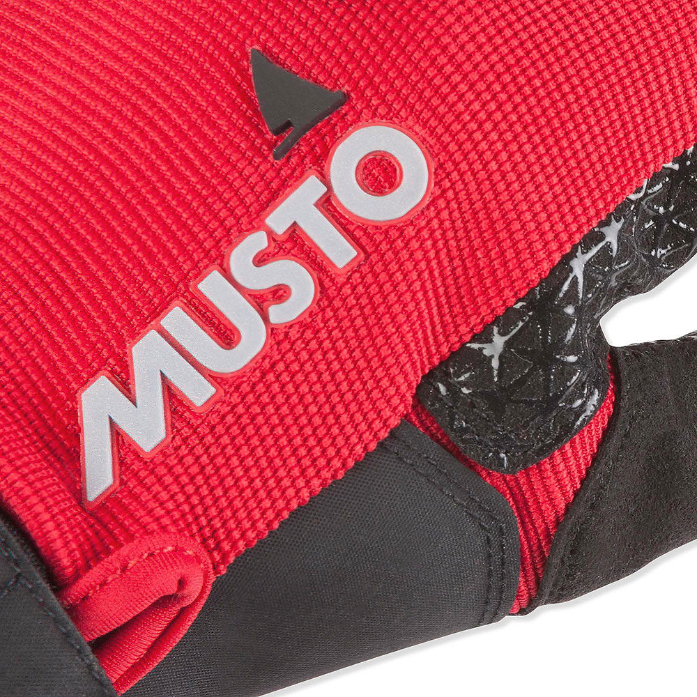Seilerhansker langfinger med GripFlex gummering Musto Performance bakside