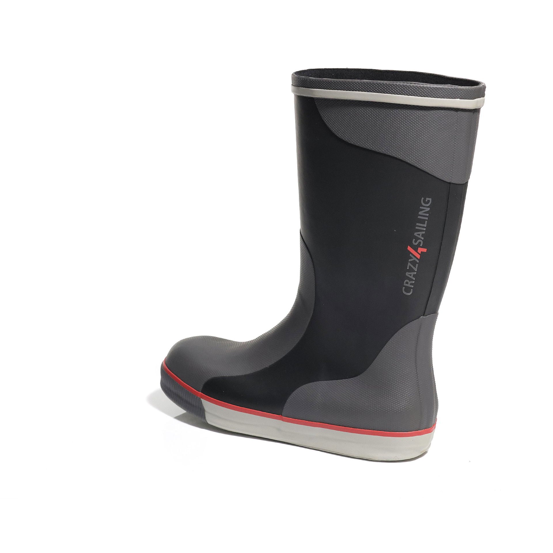 Seilerstøvler korte i naturgummi - C4S bakside