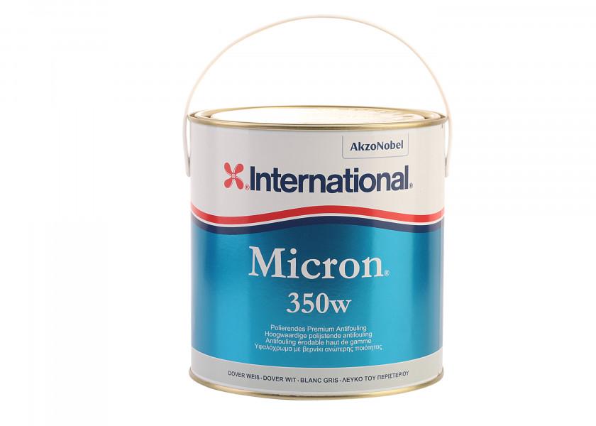 Selvpolerende bunnstoff Micron 350 for seil- og motorbåt - International bakside