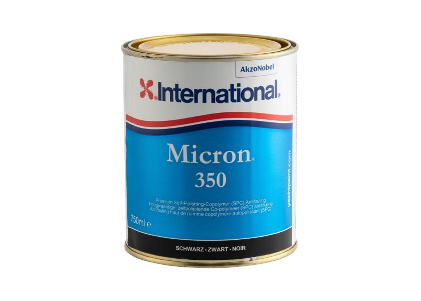 Nærbilde av Selvpolerende bunnstoff Micron 350 for seil- og motorbåt - International