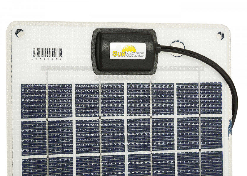 Detalj av Semifleksibelt solcellepanel 15 W 468 x 243 mm 12V - SUNWARE