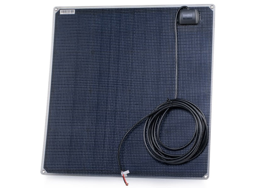 Semifleksibelt solcellepanel MARE FLEX 55 W forfra