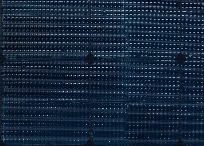 Detalj av Semifleksibelt solcellepanel MARE FLEX 55 W