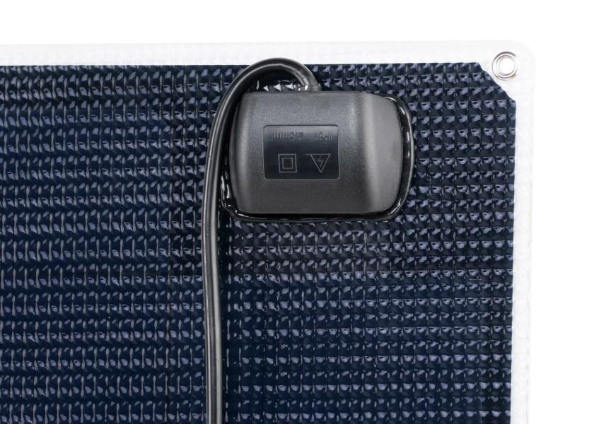 Nærbilde av Semifleksibelt solcellepanel MARE FLEX 55 W