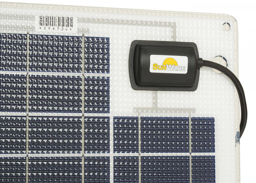 Detalj av Semifleksibelt solcellepanel SW-20163