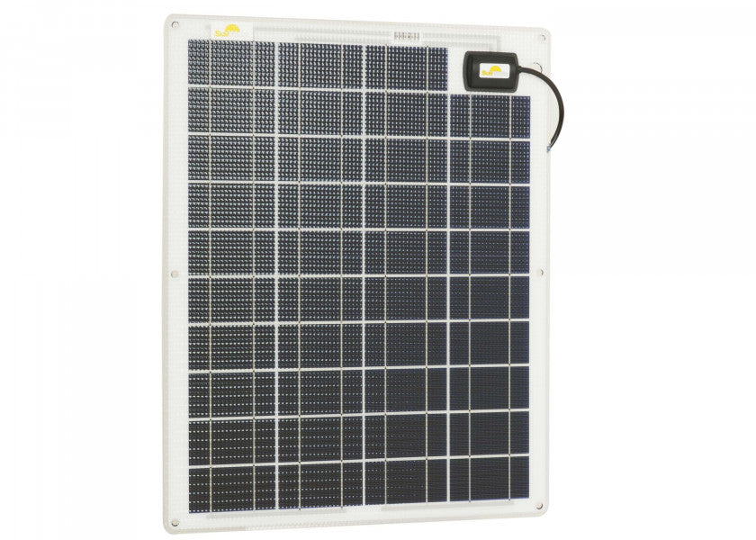 Semifleksibelt solcellepanel SW-20164 forfra