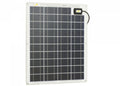 Semifleksibelt solcellepanel SW-20164 forfra
