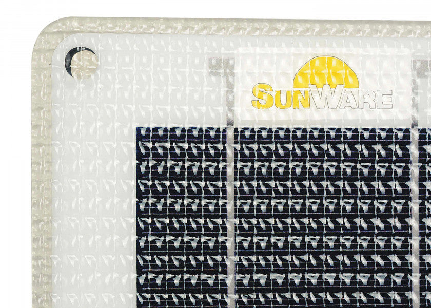 Semifleksibelt solcellepanel SW-20165 detalj