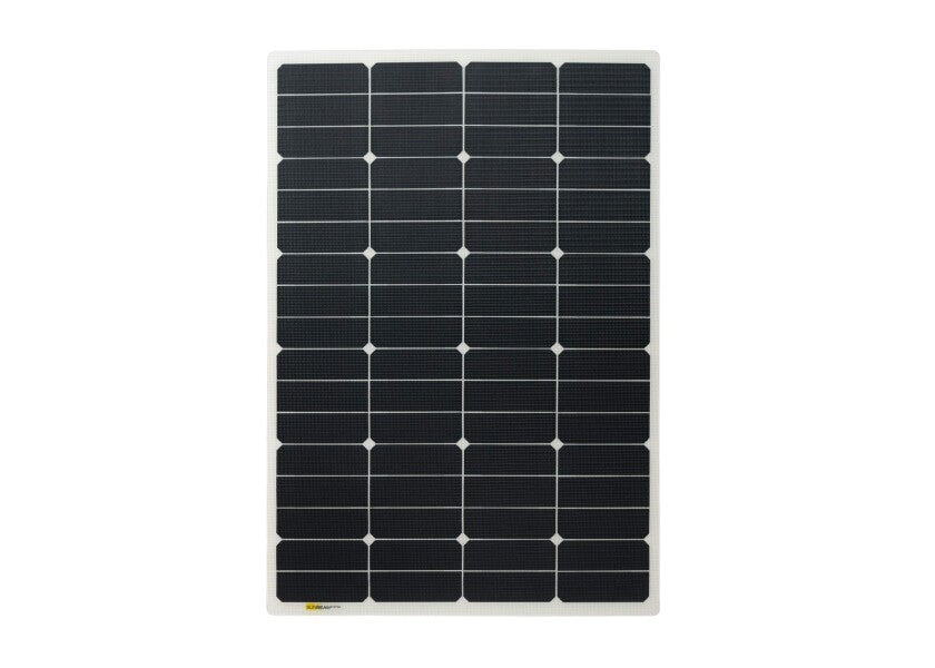 Semifleksibelt solcellepanel TOUGH+ 82 W flush forfra