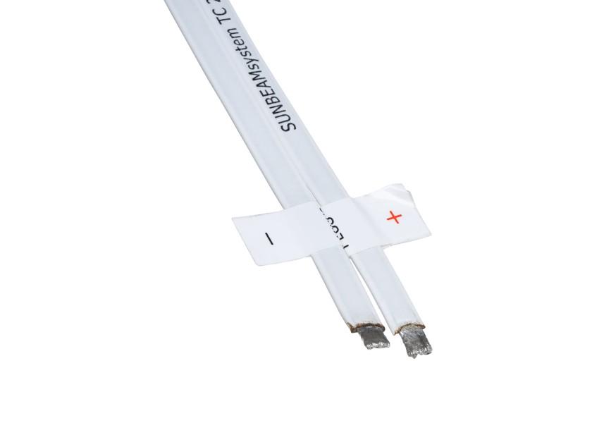 Semifleksibelt solcellepanel TOUGH FLUSH 37 W 535 x 378 x 3 mm bakside