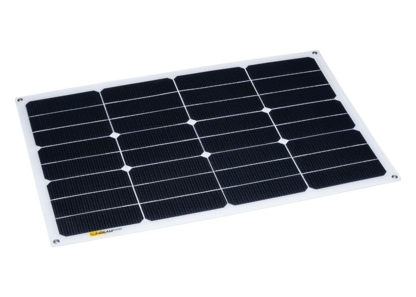 Semifleksibelt solcellepanel TOUGH FLUSH 37 W 535 x 378 x 3 mm montert