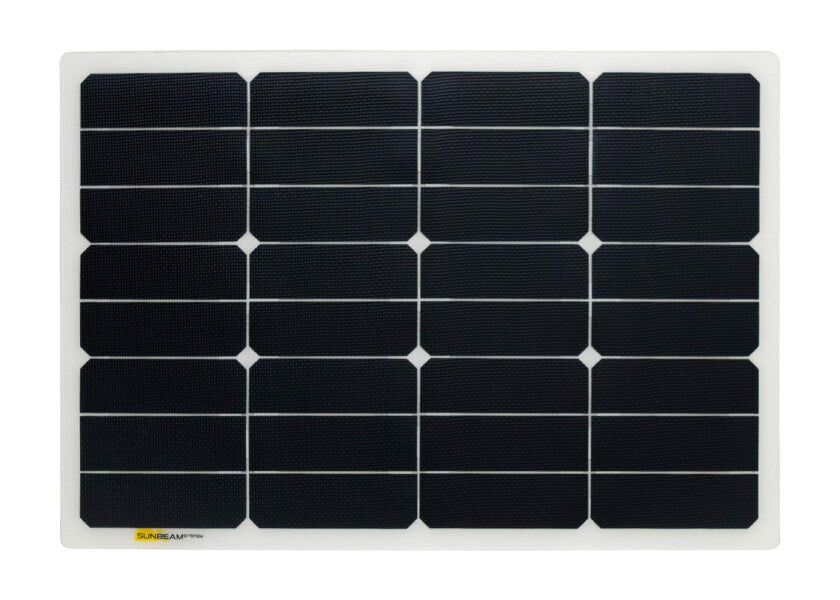 Semifleksibelt solcellepanel TOUGH+ FLUSH 39 W forside