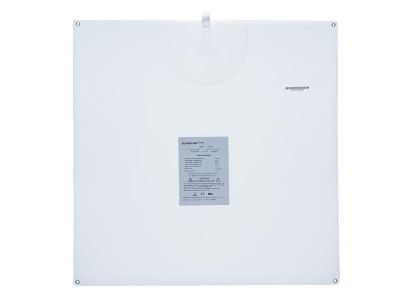 Semifleksibelt solcellepanel TOUGH FLUSH 55 W 540 x 540 x 3 mm detalj