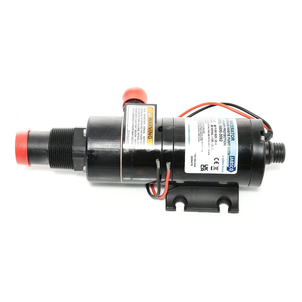 Detalj av kniver på Septikpumpe med kvern 12V 45 l/min rustfritt stål - Jabsco