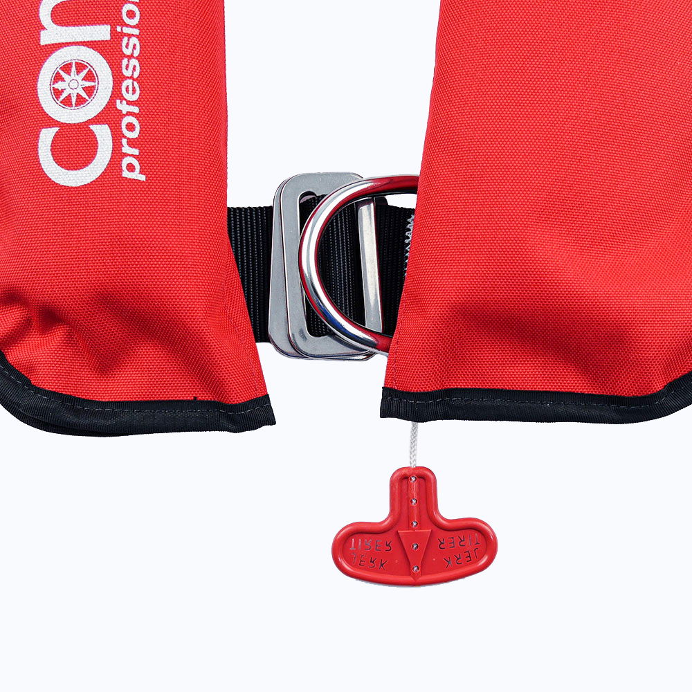 Sett 4x Compass 300 N automatvest ISO 12402-2 med sele bakside