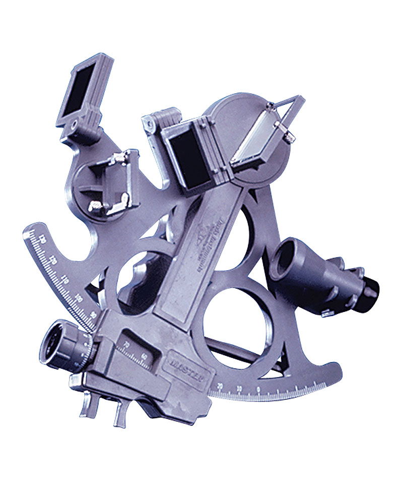 Sextant Mark 25 plast 178 mm skala 0,2 min nøyaktighet forfra