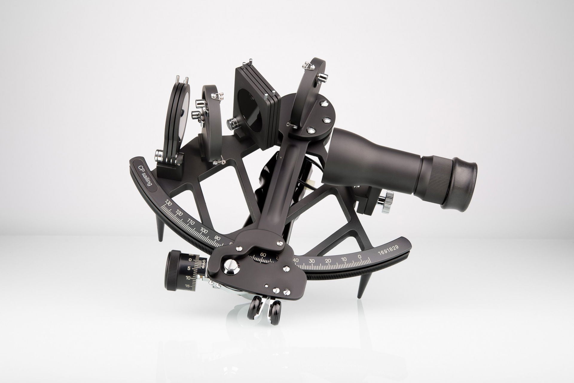Sextant Sailing fullsikt aluminium 15,3 cm gradbue forfra