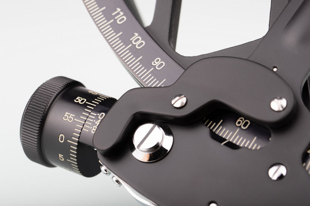 Sextant Sailing fullsikt aluminium 15,3 cm gradbue bakside