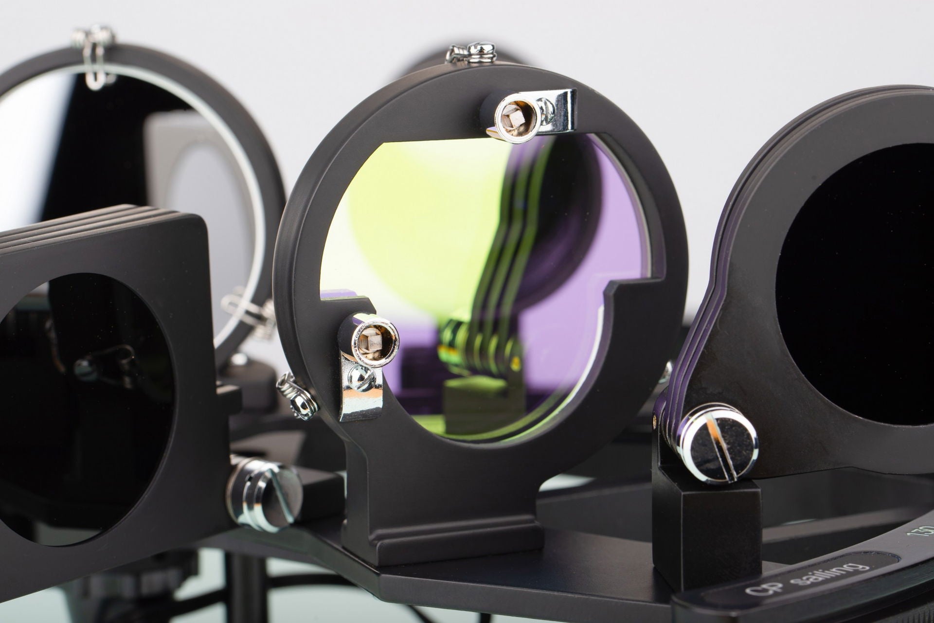 Sextant Sailing fullsikt aluminium 15,3 cm gradbue montert på båt