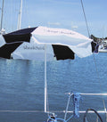 Shipshade solskjerm 183 cm justerbar høyde 1-2 m forfra
