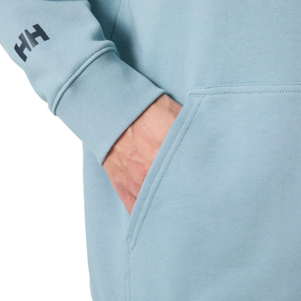 Shoreline hoodie French Terry bomull med kengurulomme detalj av hette