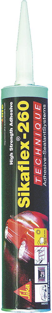 Sikaflex-260 N polyuretanlim 300 ml for liming av båtutstyr