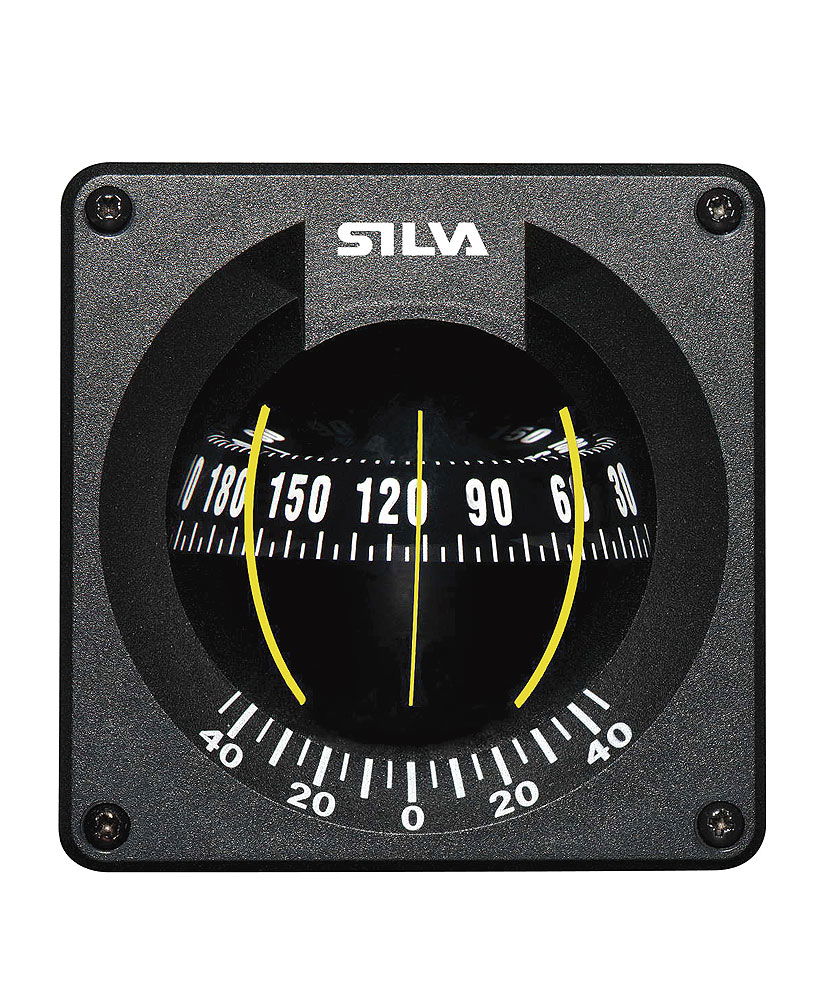Silva kompass 100B/H Baltic for seilbåt, forfra