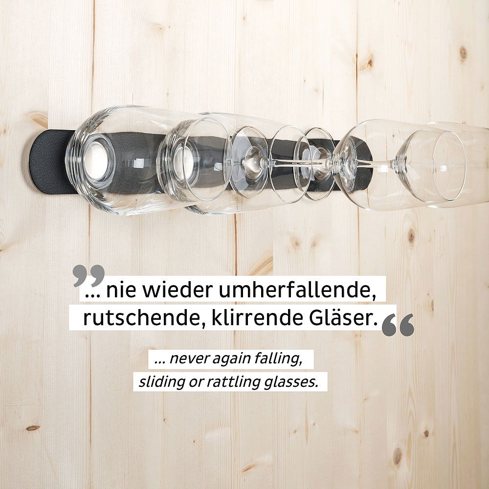 Silwy magnetlist 50 cm for magnetglass detalj