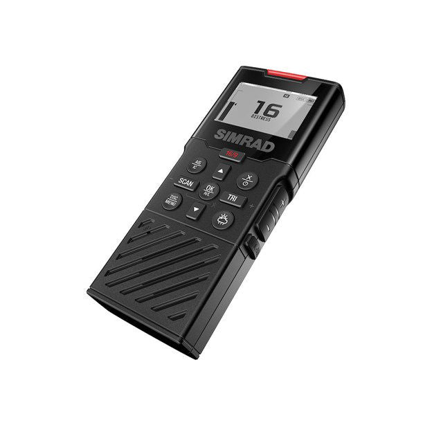 Simrad HS40 trådløst håndsett for RS40 VHF detalj av ladeskål