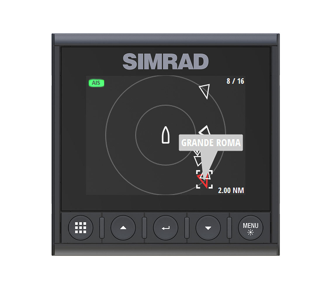 Simrad IS42 multifunksjonsdisplay 4,1" fargeskjerm bakside