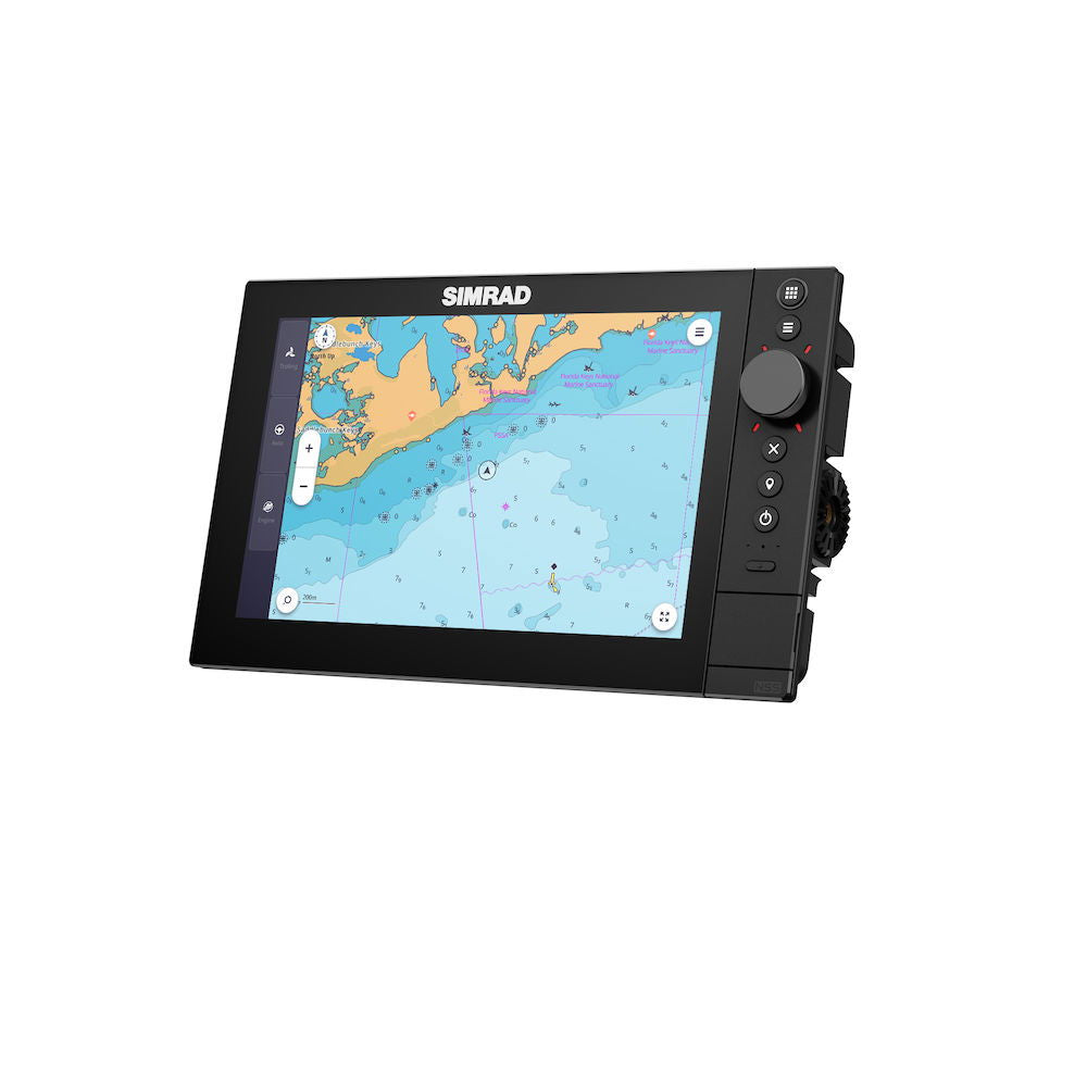 Bakside av Simrad NSS4 kartplotter 10" 8-kjerners prosessor