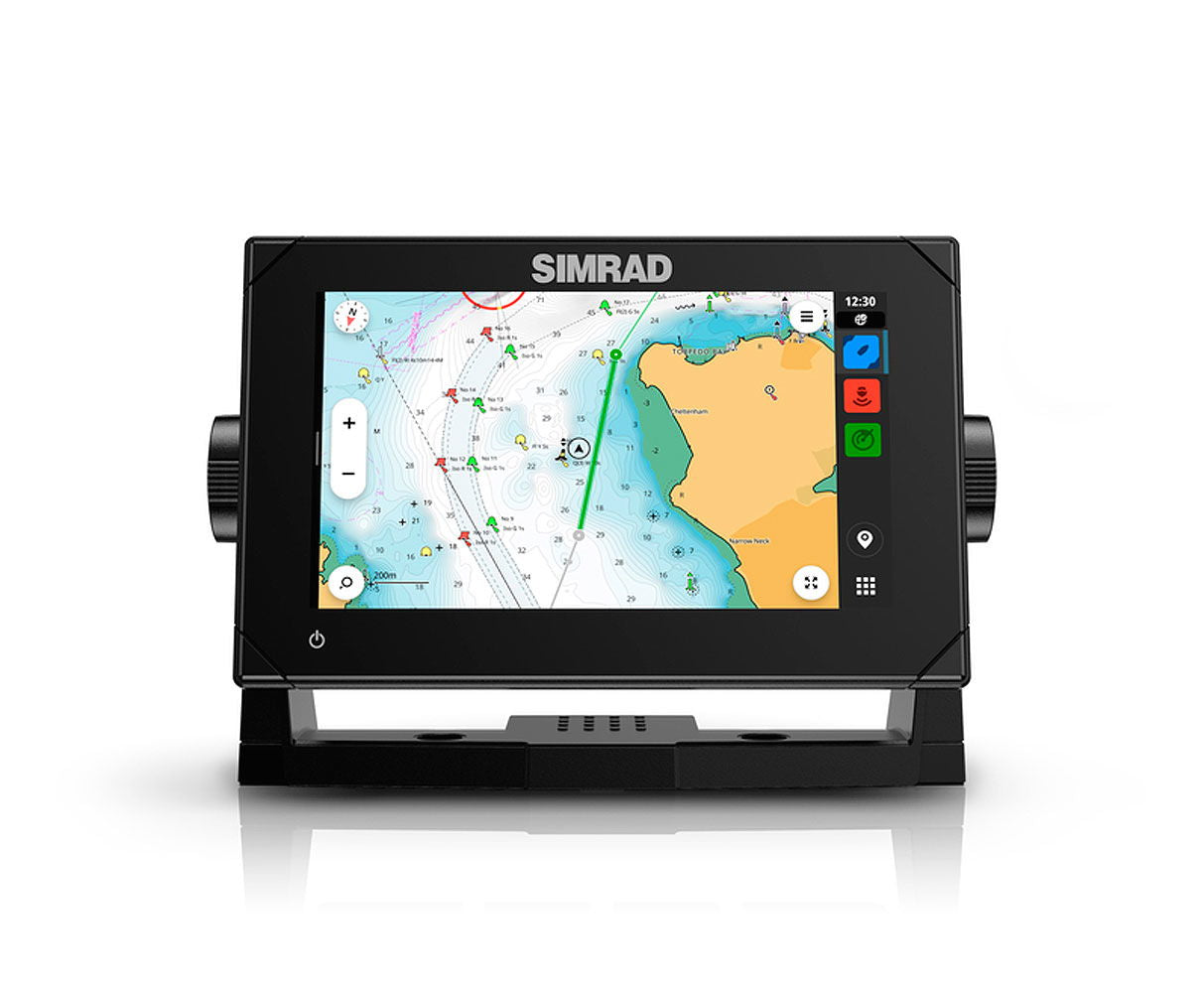 Simrad NSX 3007 multifunksjonsdisplay 7" SolarMAX IPS forfra