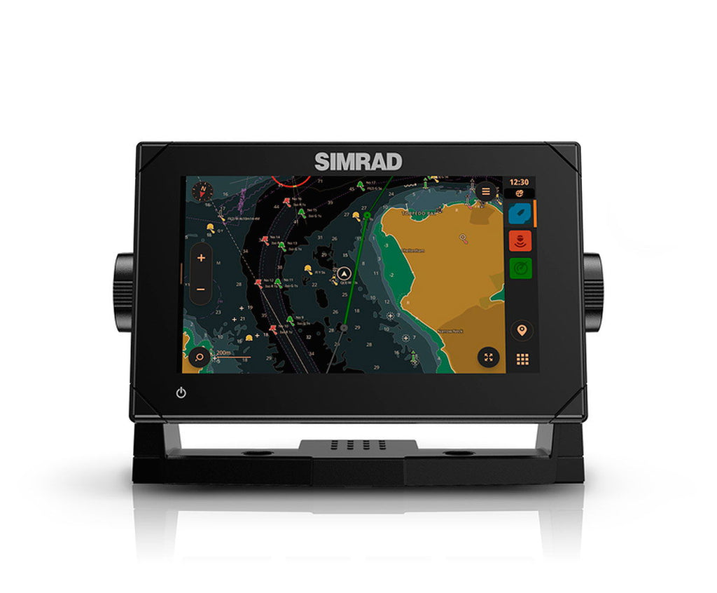 Simrad NSX 3007 multifunksjonsdisplay 7" SolarMAX IPS detalj