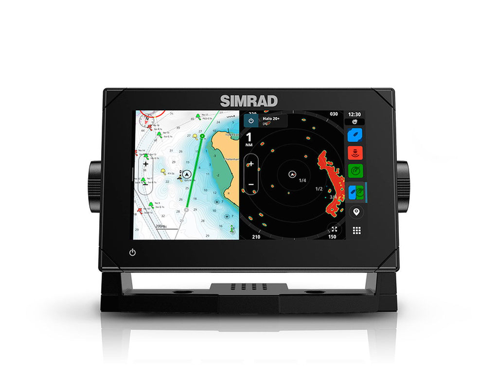 Simrad NSX 3007 multifunksjonsdisplay 7" SolarMAX IPS montert