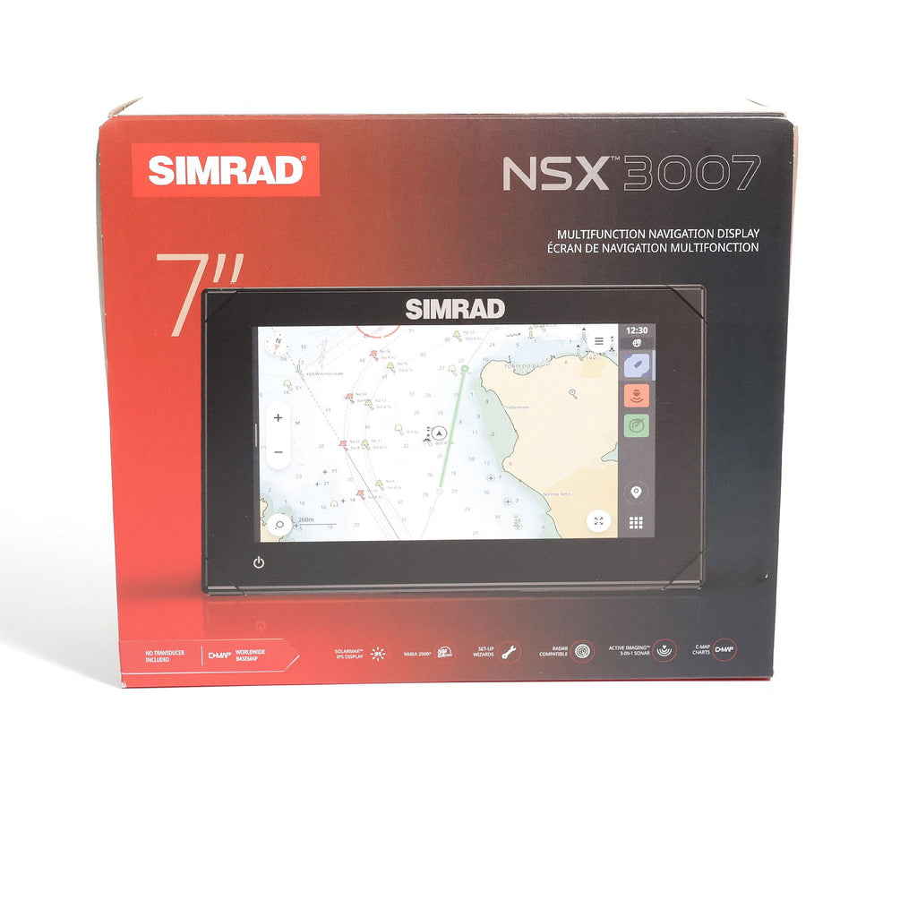 Simrad NSX 3007 multifunksjonsdisplay 7" SolarMAX IPS visningsvinkel