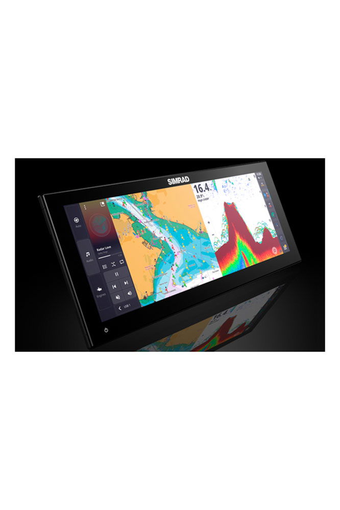 Simrad NSX 3012 Ultra kartplotter 12" ultrawide display bakside