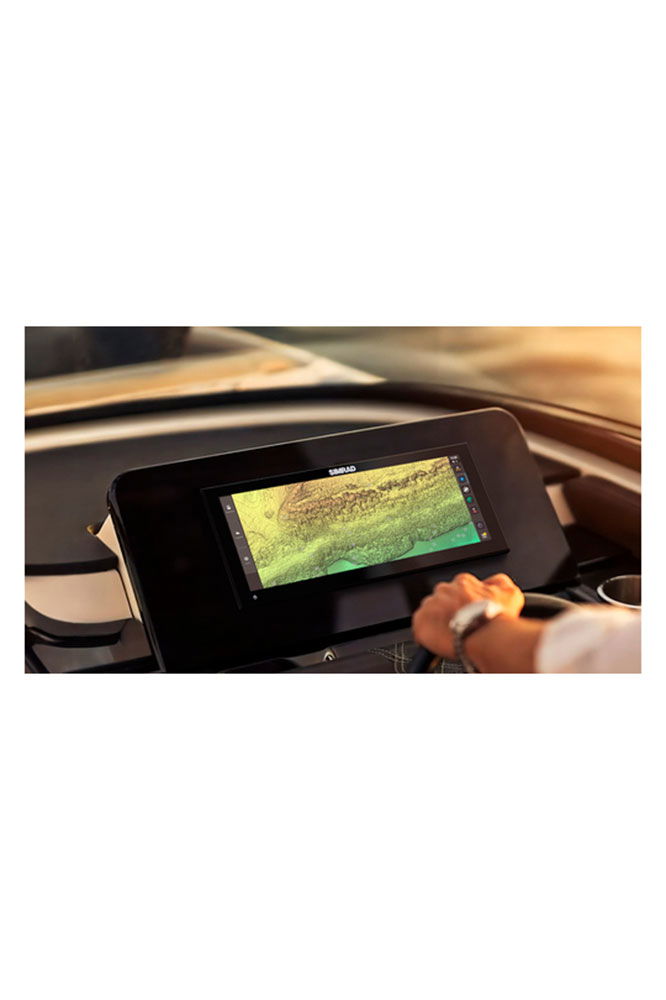 Simrad NSX 3012 Ultra kartplotter 12" ultrawide display detalj