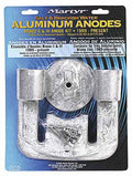 Sinkanode aluminium kit for Bravo 2 og III fra 1989 - Compass forfra