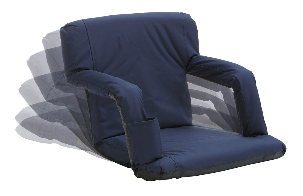 Sittepute med armlene 52 x 82 cm Marine 1852 bakside